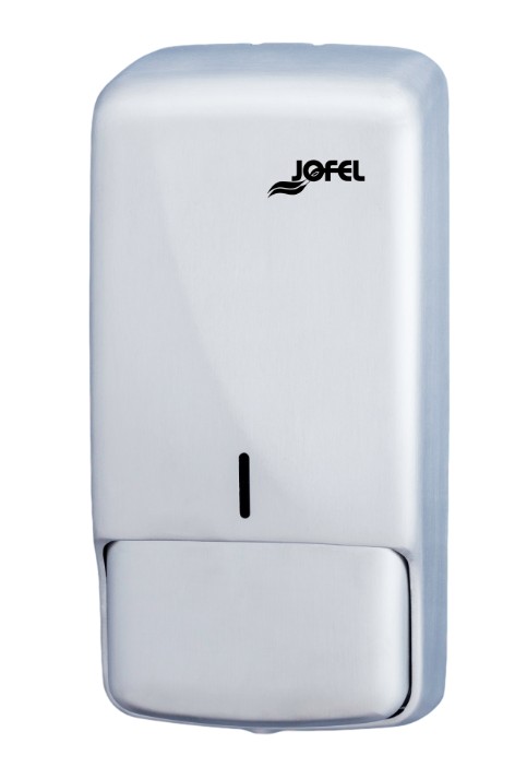 Picture of Jofel Stainless Steel Soap dispenser Brushed Satin Steel, Bulk Fill.