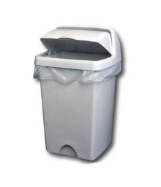 Picture of BL2 Strong White Swing Bin Bag (Liner) 25"x30" 30mu 500pk