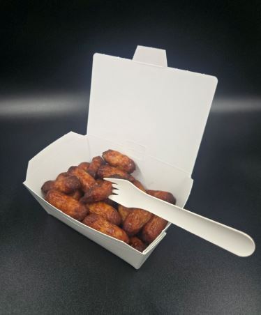 Picture of White Small Food Box 110x110x65mm (540)