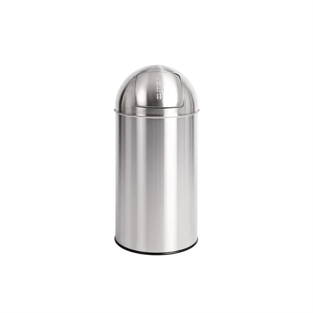 Picture of Bolero Bullet Bin with Push Top S/S 40Ltr