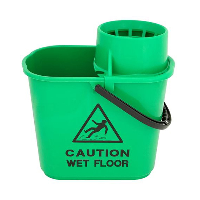 Picture of Economy 14L Heavy Duty Socket Mop Bucket  GREEN