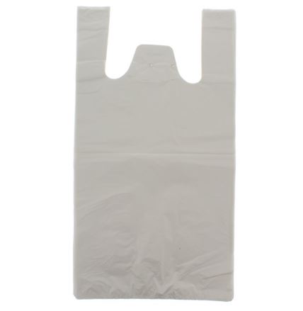 Picture of White Carrier Bags 27mic 58x30x20cm (1000) Large