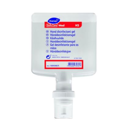Picture of Soft Care MED IC Hand Sanitiser  4x1.3L - Full case of 4 pouches