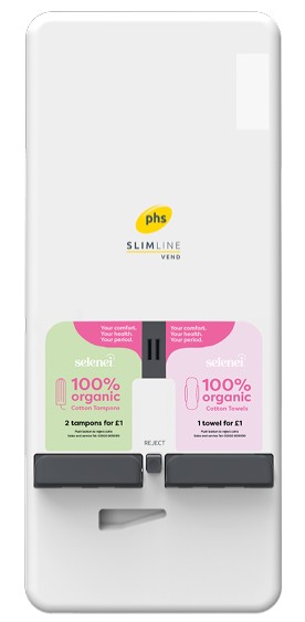 Picture of Slimline ladies vending unit  serviced