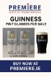 Picture of Guinness Pint Glass Classic Style (Retro Guinness Glass) 20 oz 1 pint