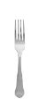Picture of Dessert Fork Kings 18/0 stainless steel.  (12/pack) Clearance