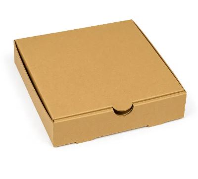 Picture of 7" Corrugated Pizza Box Kraft Brown (100)