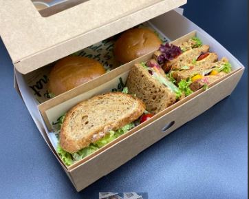 Picture of 01/ PLATTER QUARTER INSERT Compostable (100)