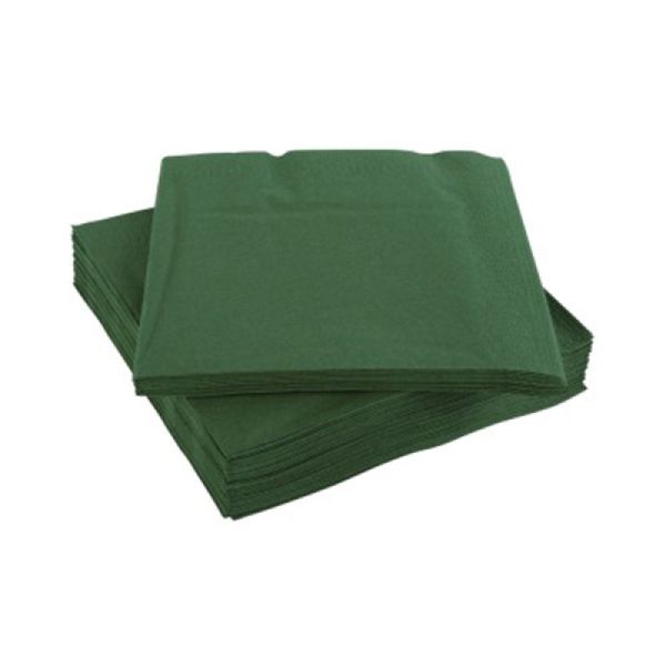 Picture of Green 40cm Compostable 2ply 4 Fold Dinner Napkin 2000