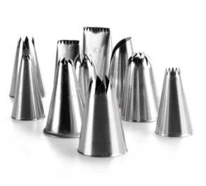 Picture of Lacor Stainless Steel Star Decorating Tube Set – Set of 6