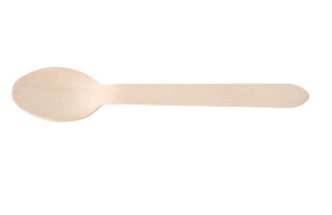 Picture of Birch Wood Dessert Spoon  (160mm/6.3") 1000pk