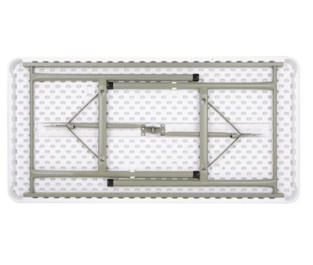 Picture of Bolero PE Rectangular Folding Table White 4ft