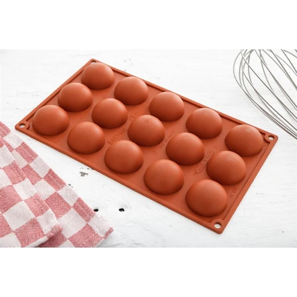 Picture of Pavoni Formaflex Silicone 15 Cup Sphere Mould