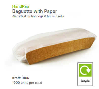 Picture of Bloomer baguette Paper Wrap 1000 pk