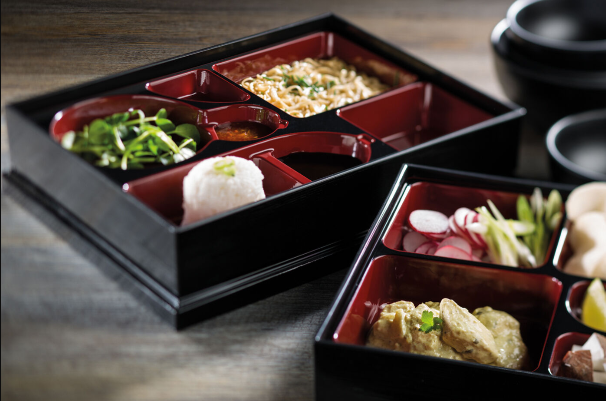 Picture of Bento Box 12 x 10" (31 x 25.5cm) 6 Compartment