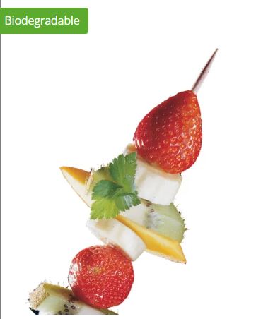 Picture of Wooden Skewer 7"  180mm  1 x pack of 200