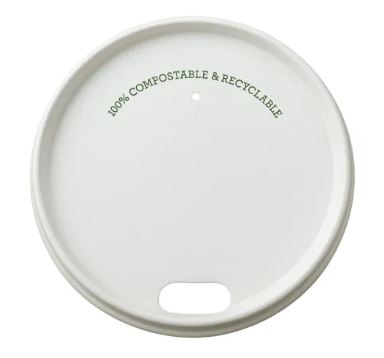 Picture of New White Greenspirit Paper Hot Cup 12oz sip Lid 1000