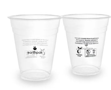 Picture of Compostable Earthpak Compostable Cold Cup 16oz 1000pk