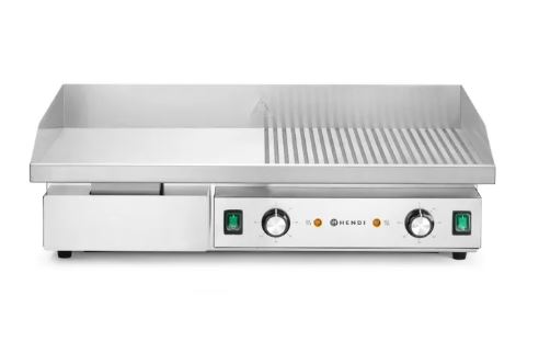 Picture of Hendi Griddle, half flat, half ribbed 72x46cm