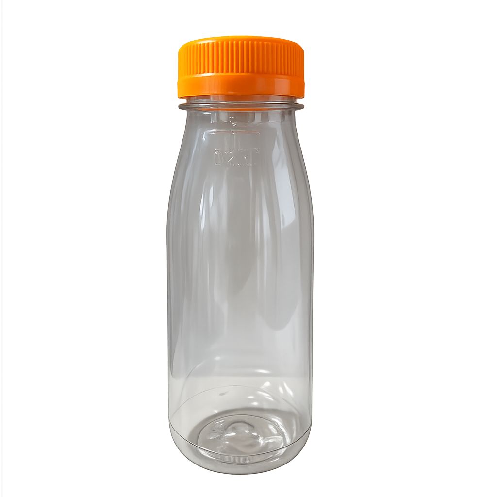 Picture of Juice Bottles Clear 250ml with LIDS (270)