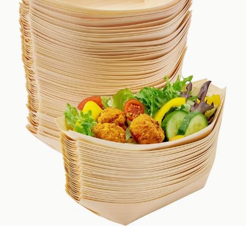 Picture of Bamboo boats for finger foods 60 pk