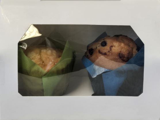 Picture of 2 Cupcake box w/insert 6PT glued 100pk