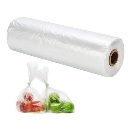 Picture of White Food  Bag on a roll  250x300mm (5000)