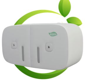 Picture of Timeless Twin Mini C/feed roll DISPENSER  WHT