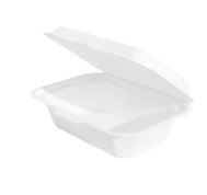 Picture of 7" Bagasse Compostable Small Rectangle Meal Box /200 