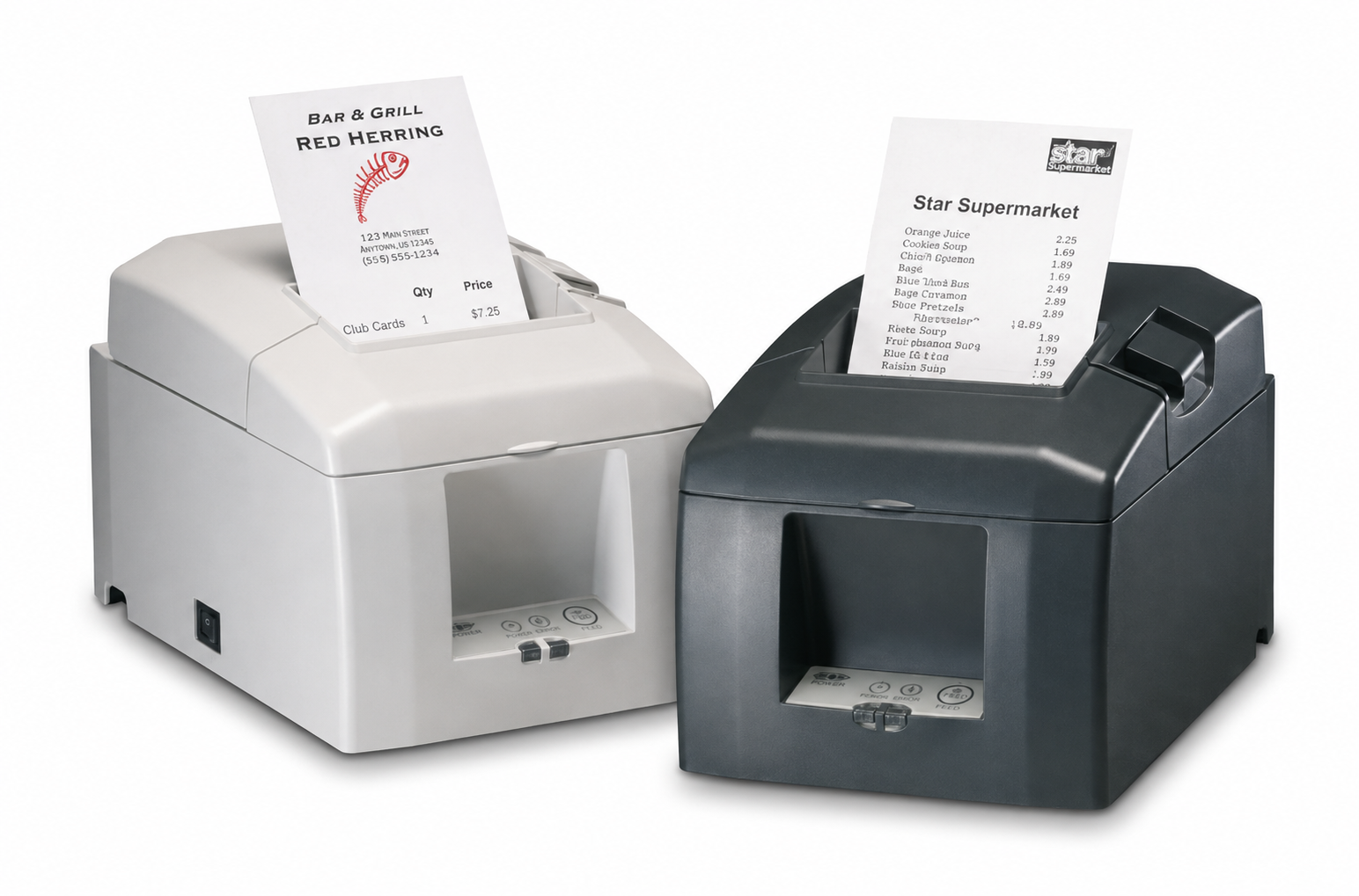 Picture of Two-Ply Bond Till Roll (76mm x 76mm, White/Yellow, Pack of 20) – Heavy-duty carbonless duplicate paper for impact kitchen and EPOS printers.