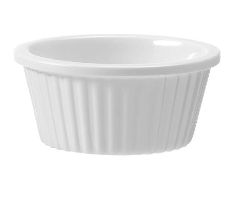 Picture of Ramekin Fluted White 44 ml 1.5oz - Case of 12