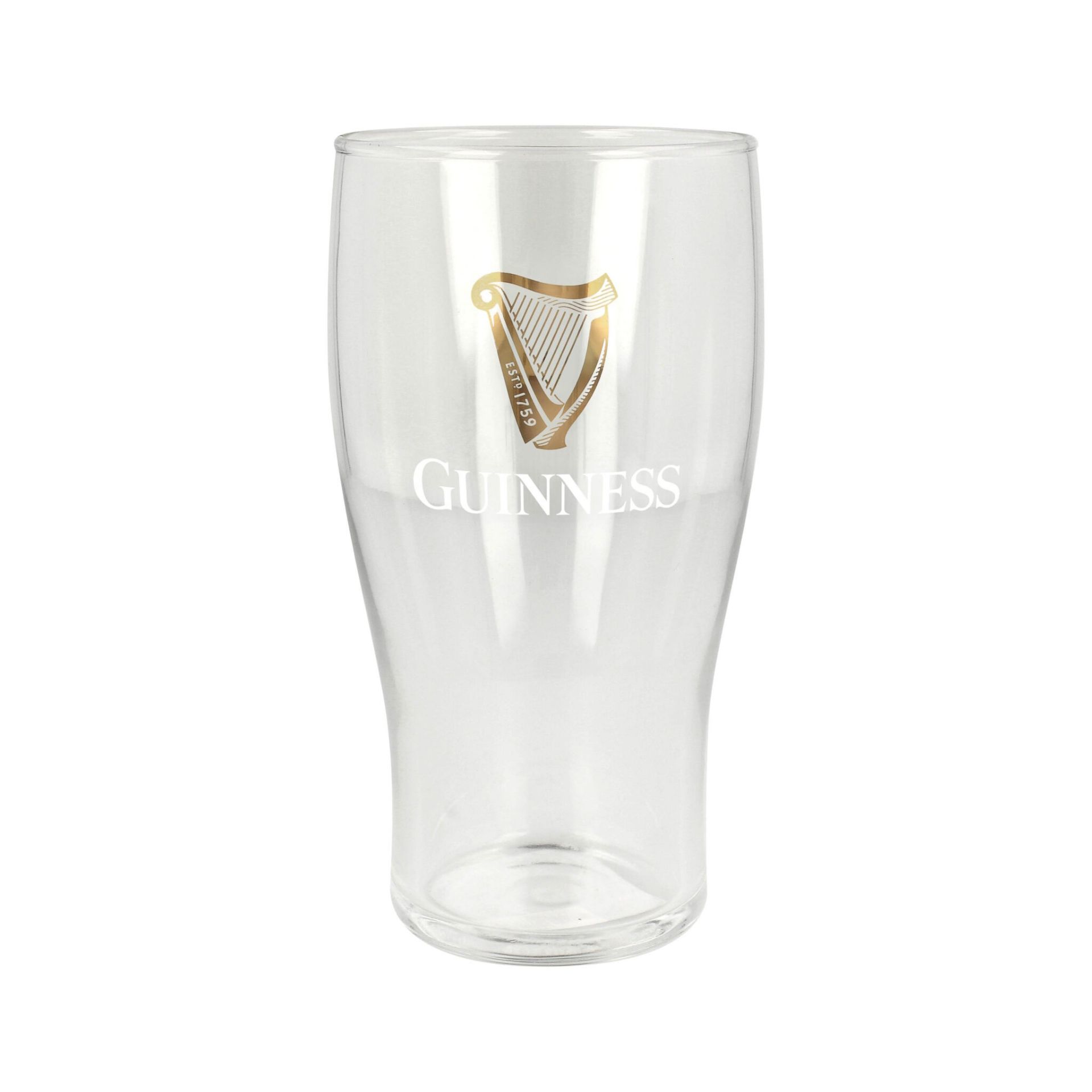 Picture of Guinness Pint Glass Classic Style (Retro Guinness Glass) 20 oz 1 pint