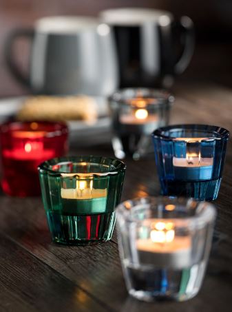 Picture of Ribbed Clear Nightlight Holder (1) 