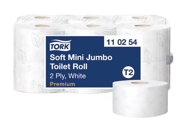 Picture of Tork SOFT Miini Jumbo Toilet Tissue Premi(12)