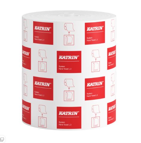 Picture of Katrin System Basic Roller Towel White 2Ply